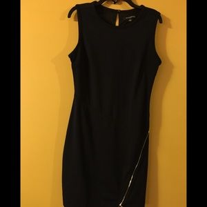 Women’s asymmetrical zippered dress size 10